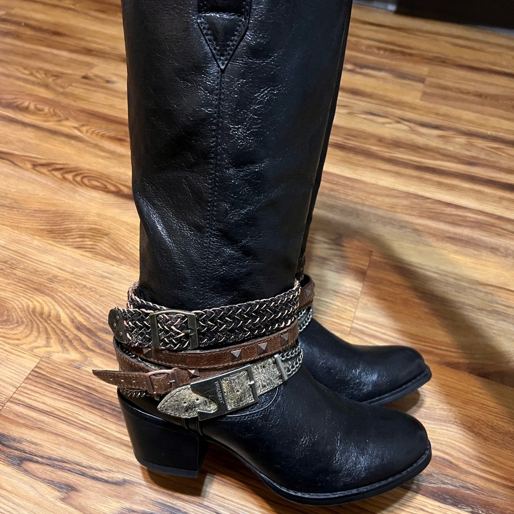 CO164 Durango Philly DRD0073 14” Lstyl Brown Cowboy Boots Womens 7M